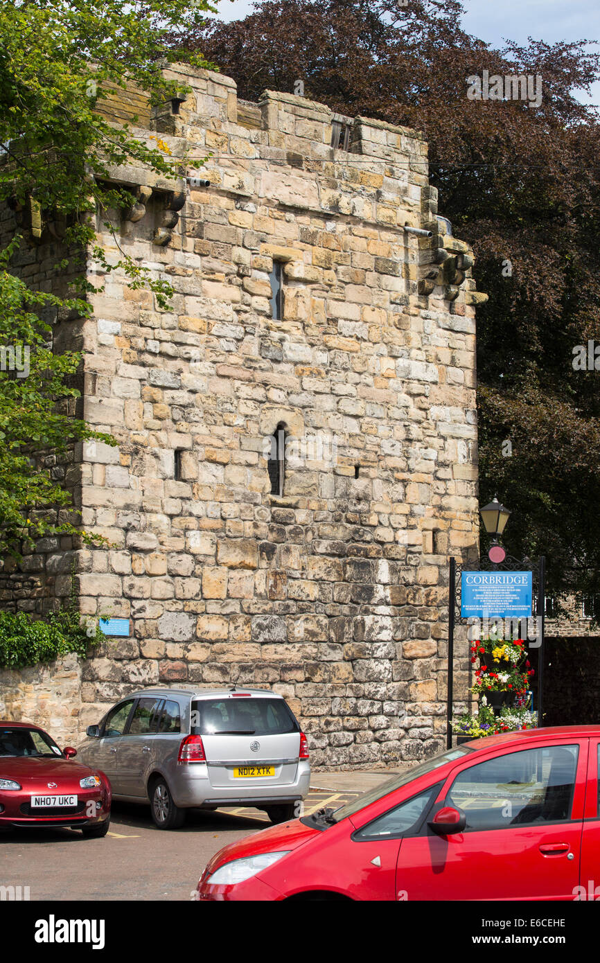 A fortified priests house built around 1300 in Corbridge
