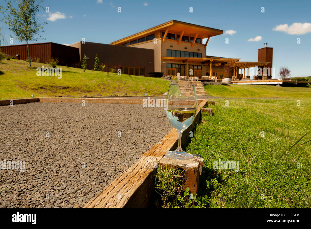 Usa Washington Walla Walla Waterbrook Winery In Walla Walla Captured