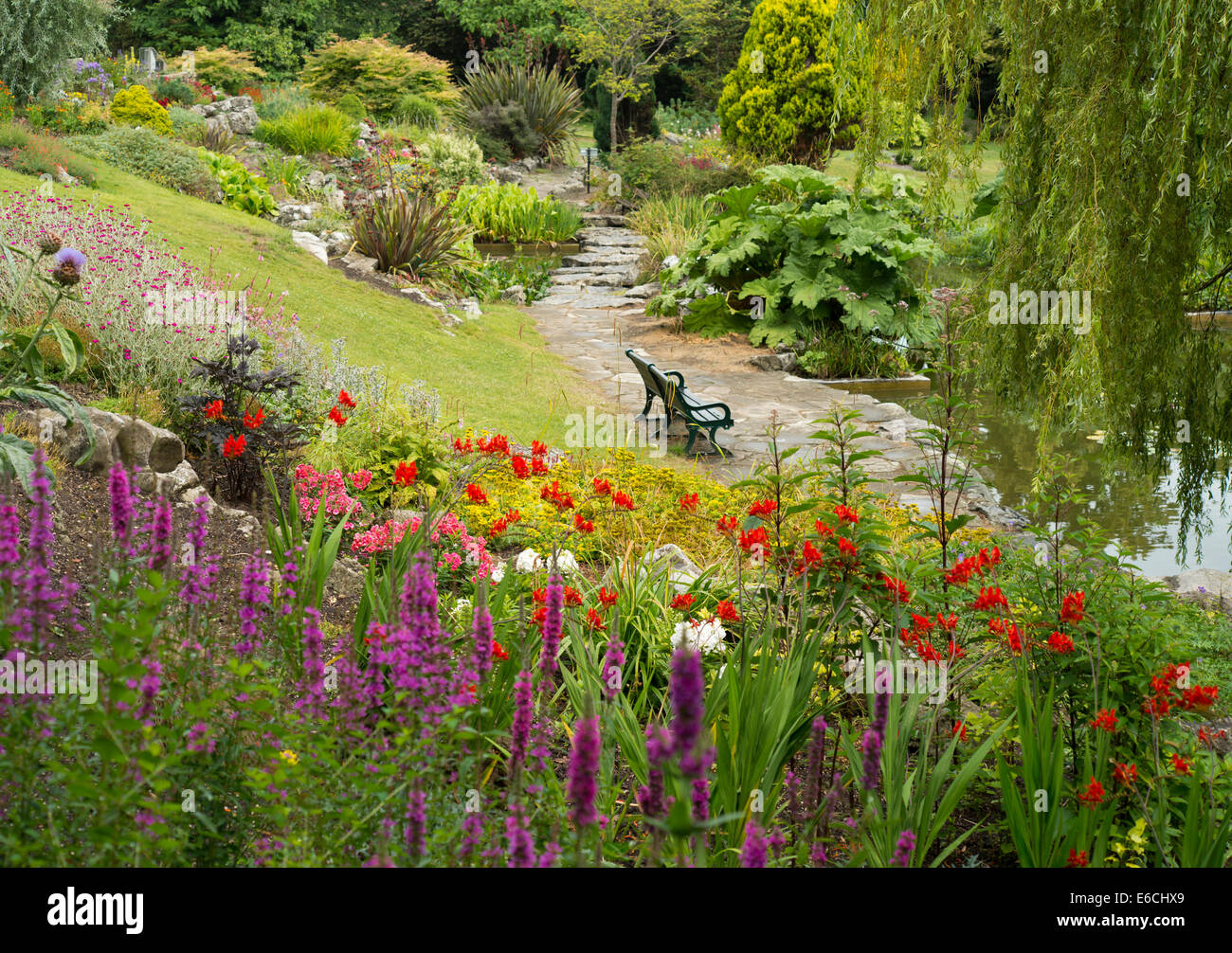 Preston Park Rockery, Brighton, England, UK Stock Photo Alamy