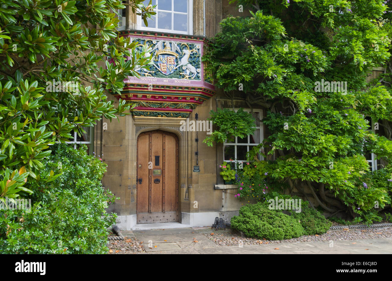The Master S Lodge Christ S College Cambridge Uk Stock Photo