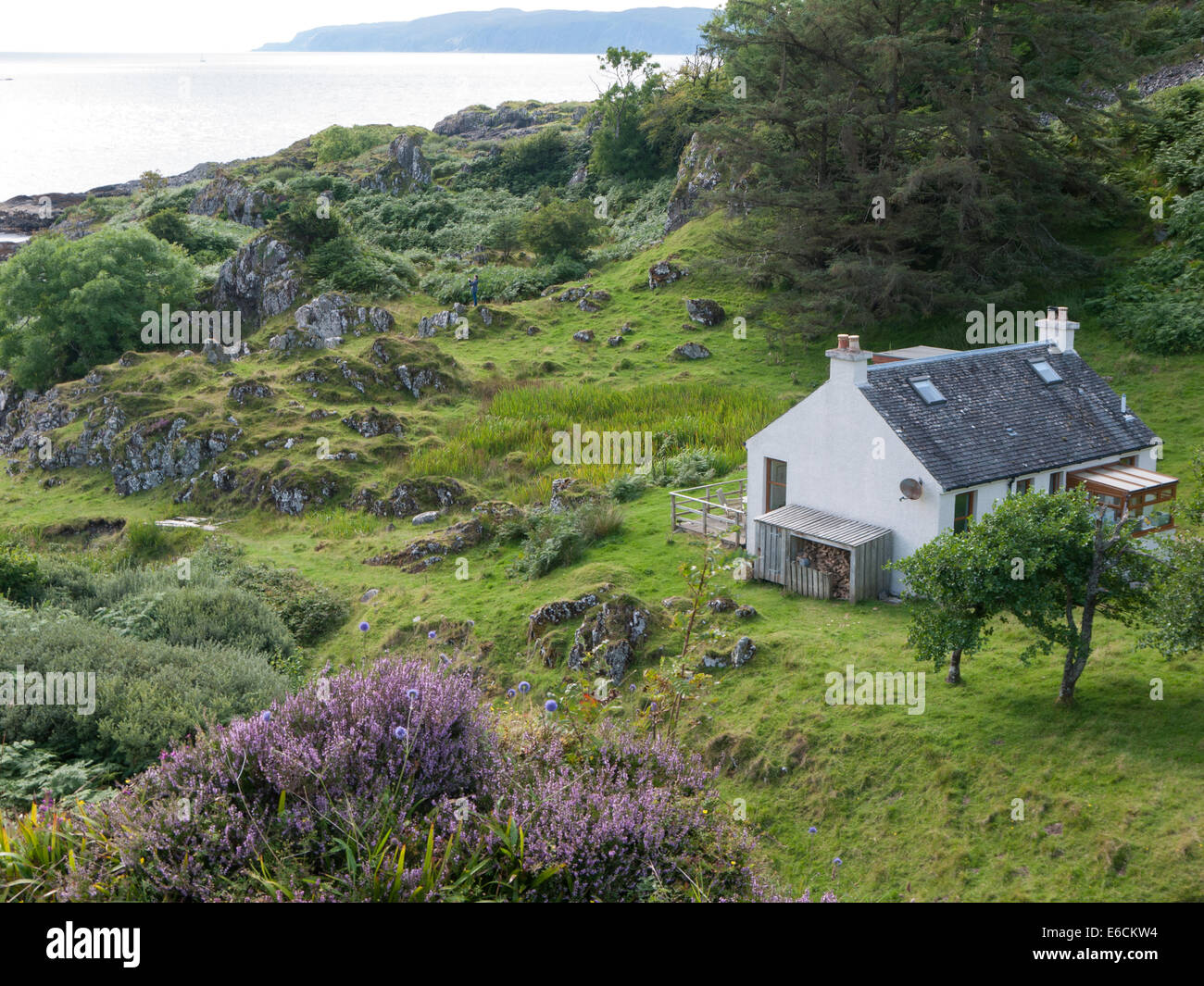 Tigh Beg Cottage On Loch Feochan Near Oban Scotland Used In The