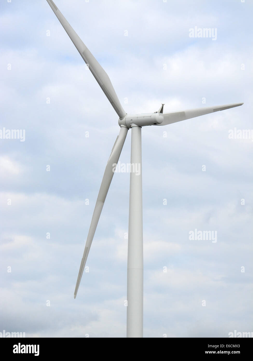 Close up view of the propellers of a wind turbine Stock Photo Alamy