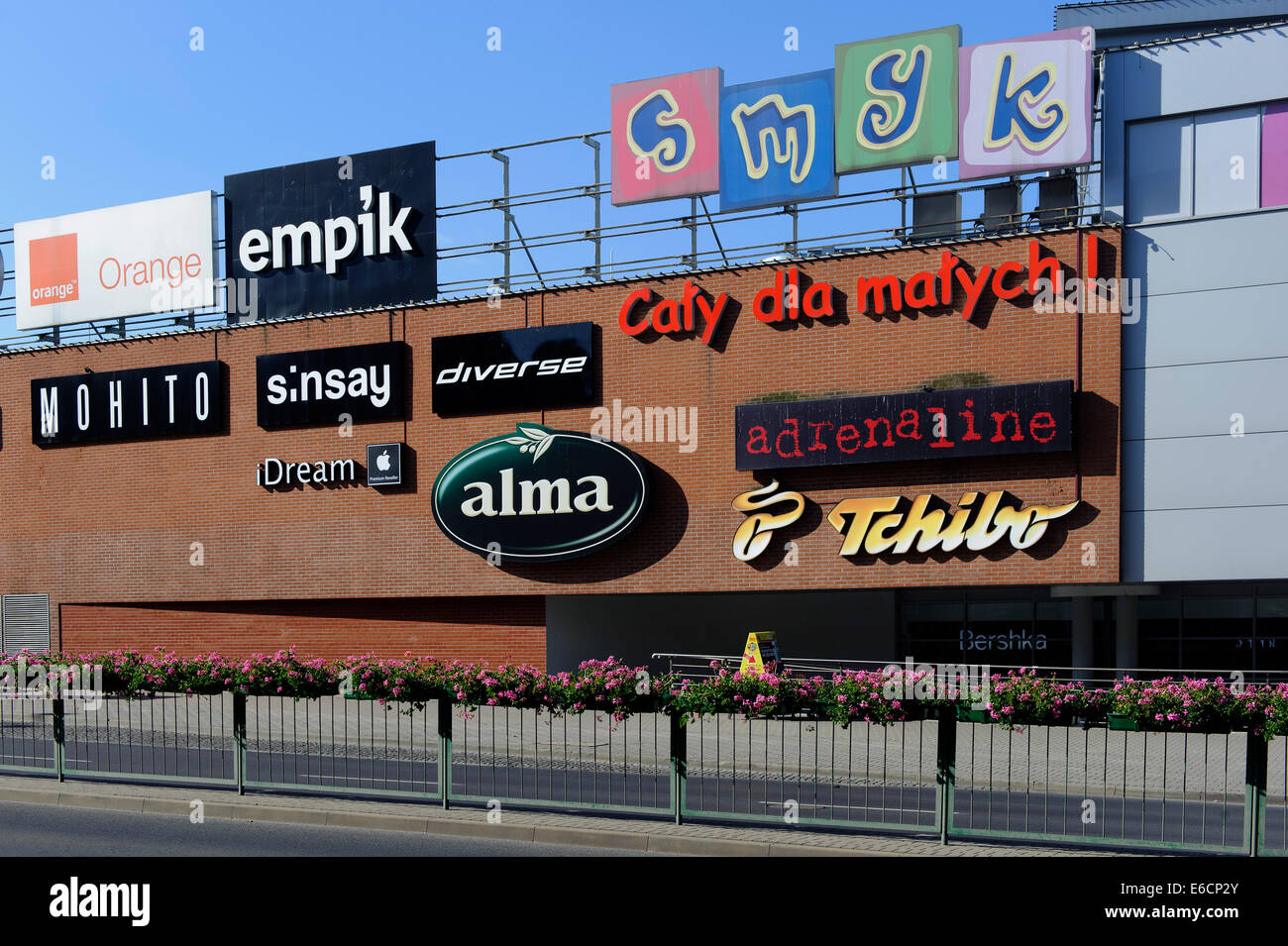 Shopping centre in Olsztyn , Poland, Europe Stock Photo - Alamy