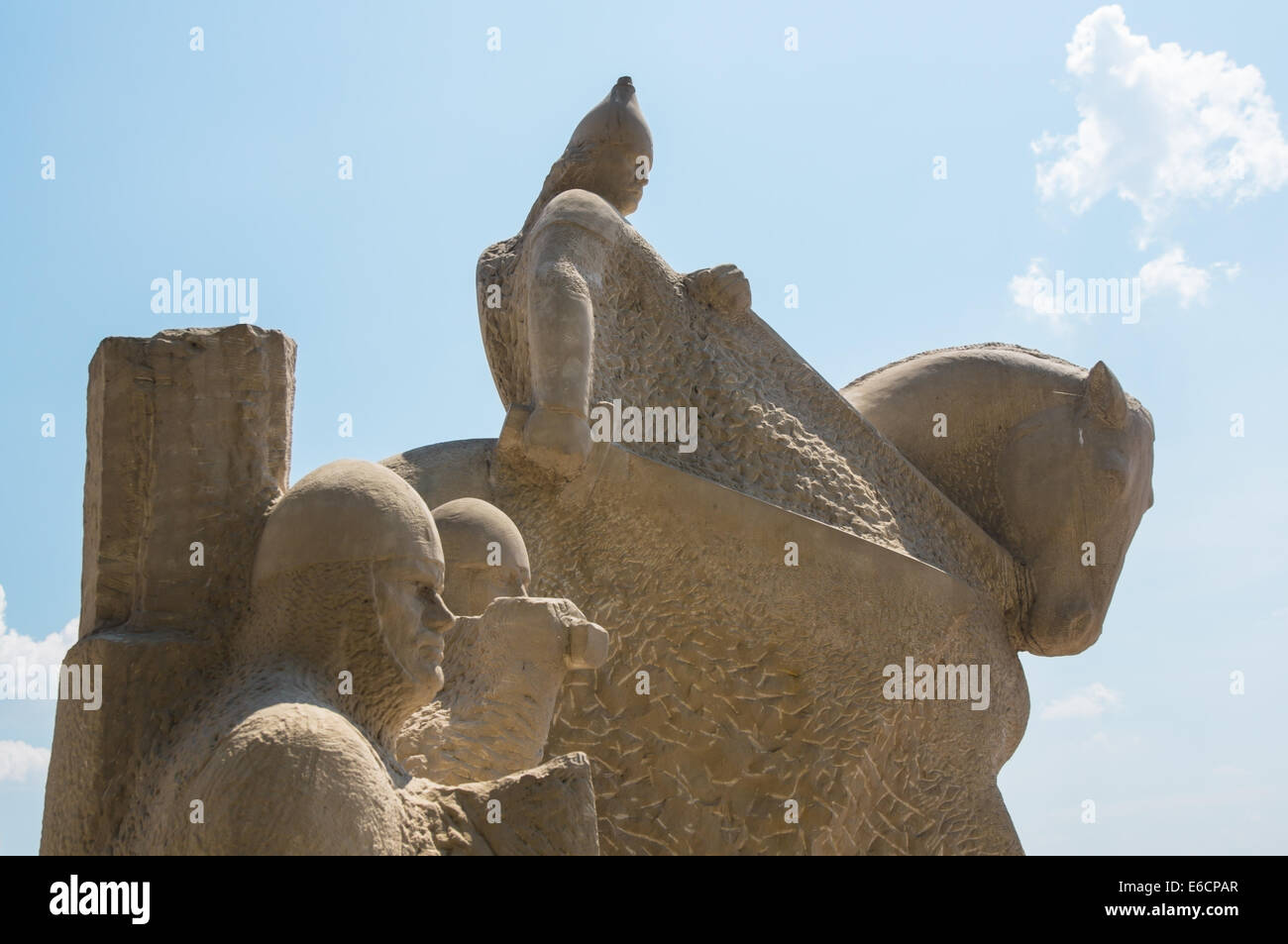 Boleslaw III Wrymouth Monument in Plock Poland. Opened in 2012 at the ...