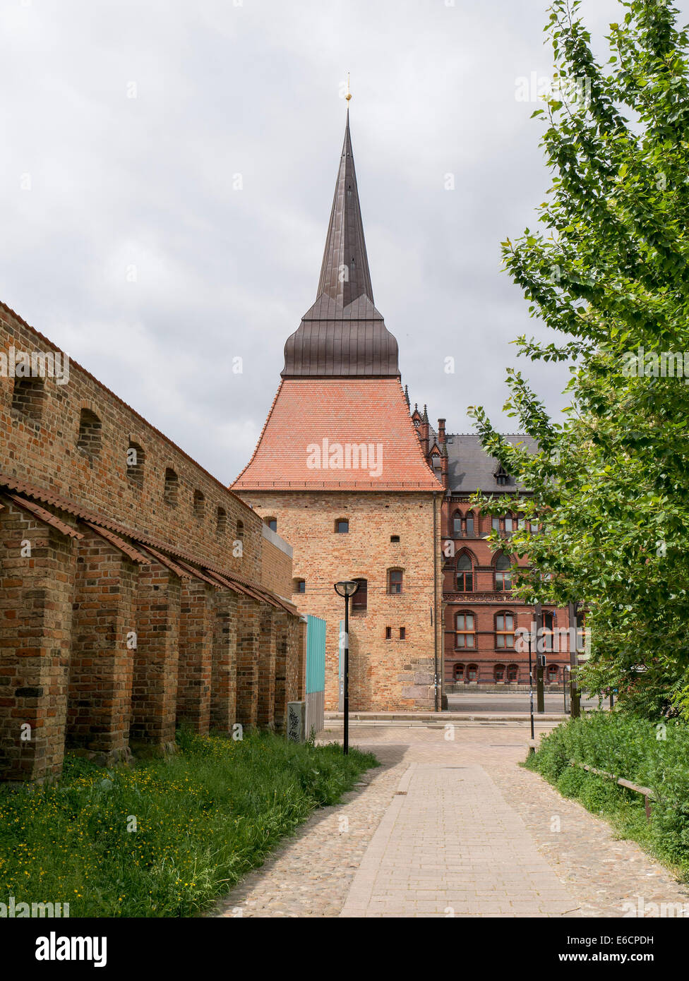 Stone Gate Rostock Germany steintor stone gate hi-res stock photography and images - Alamy