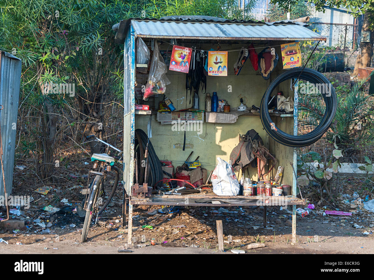 roadside bike repair