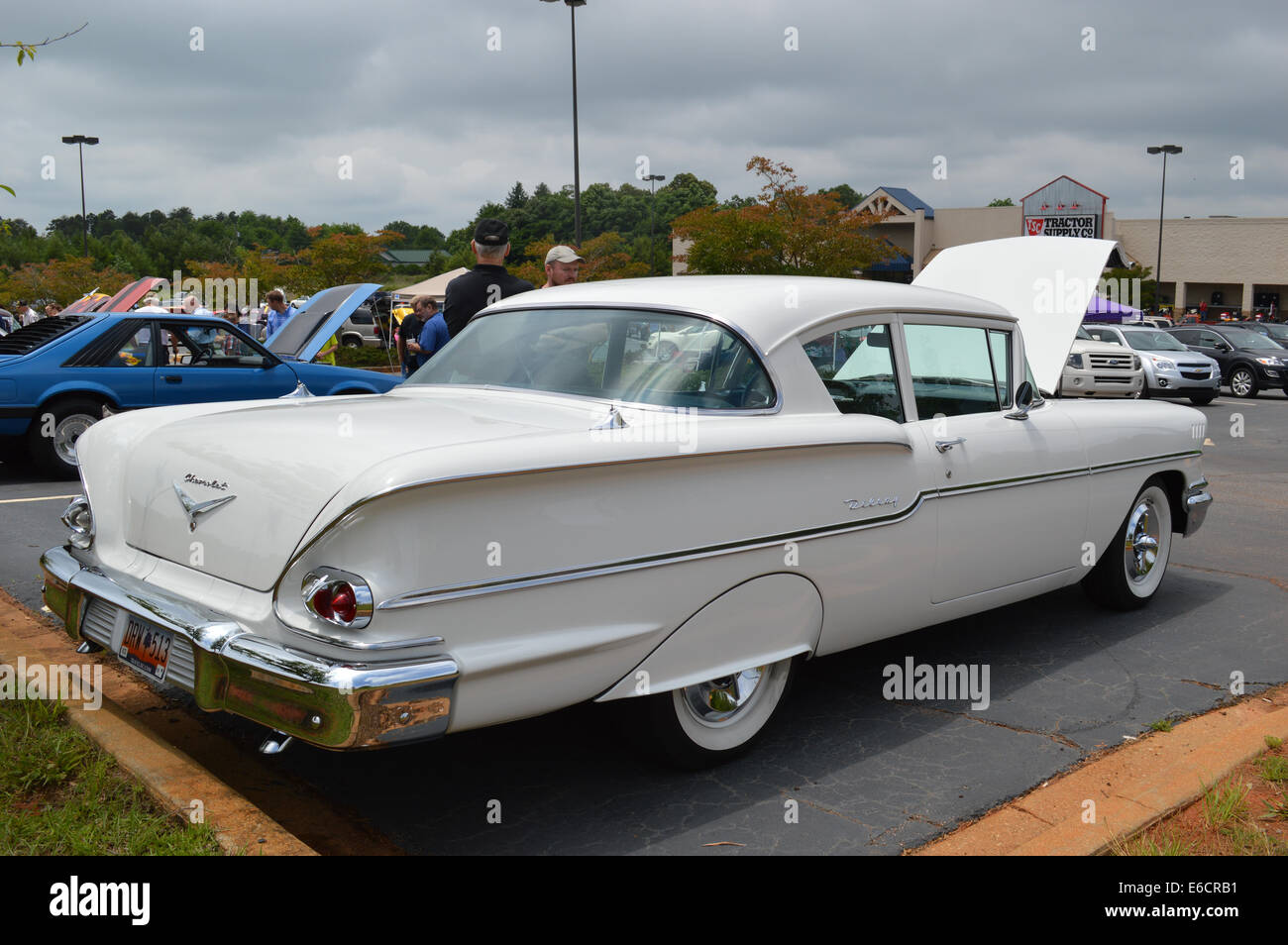 A 1958 Chevrolet Delray 2 Door, Upgraded with a modern drive train. Stock Photo