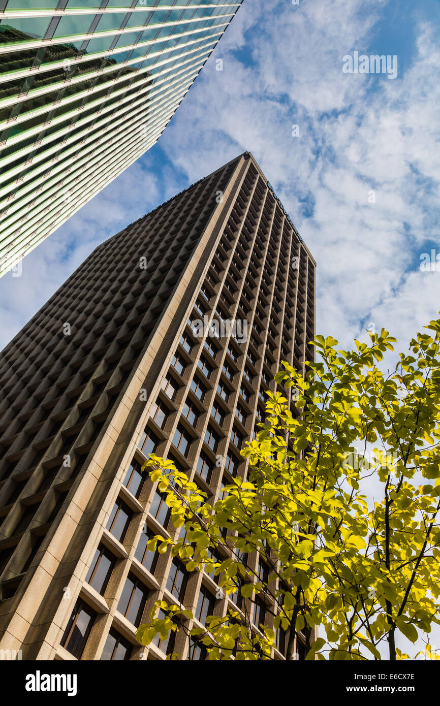 The Province Newspaper tower in Vancouver, B.C. Canada Stock Photo