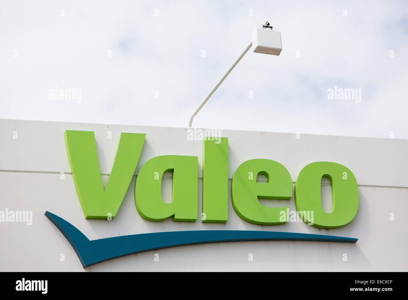 A facility occupied by auto parts maker Valeo in Troy, Michigan. Stock Photo