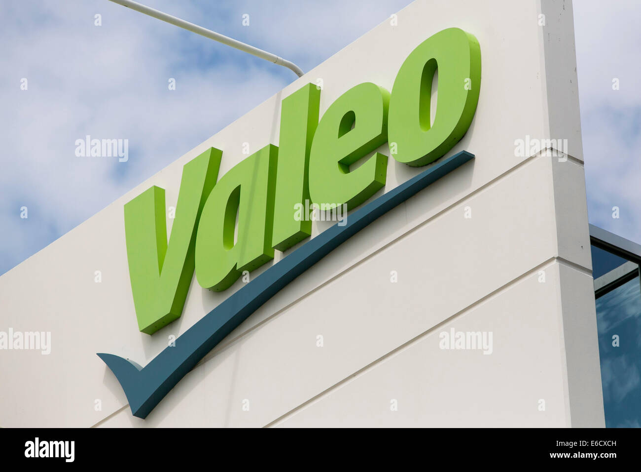 A facility occupied by auto parts maker Valeo in Troy, Michigan. Stock Photo