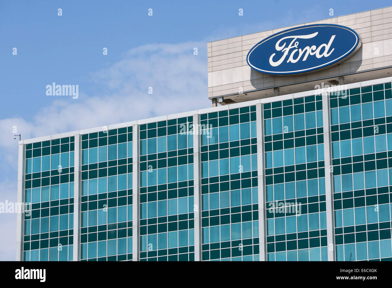 The headquarters of The Ford Motor Company in Dearborn, Michigan. Stock Photo