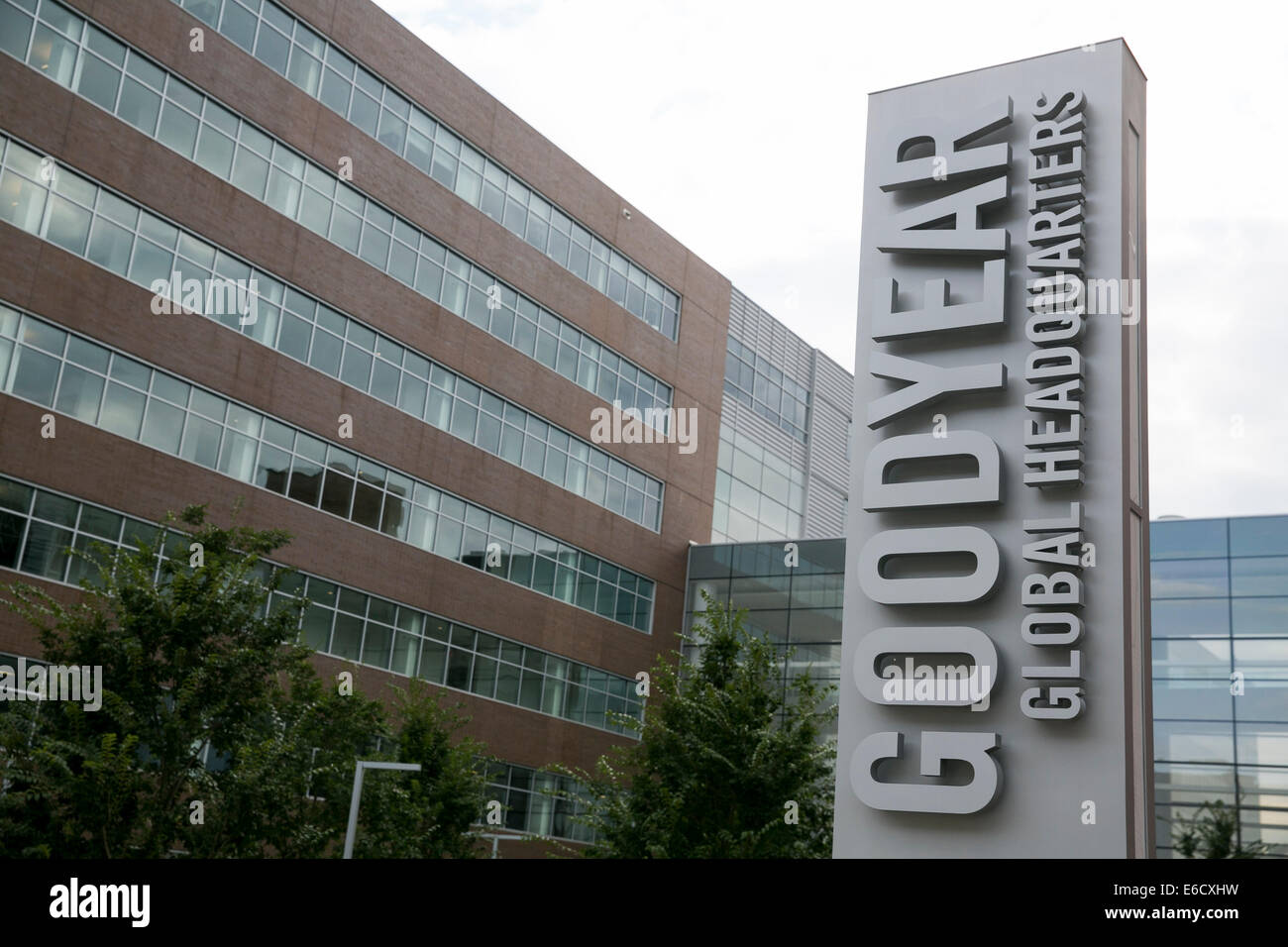 The headquarters of The Goodyear Tire & Rubber Company in Akron, Ohio