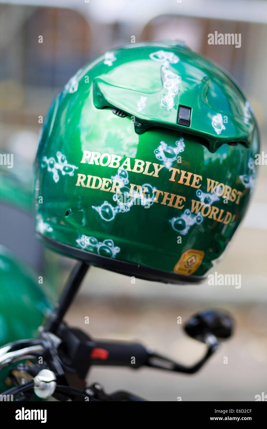 Motor bike helmet hires stock photography and images Alamy