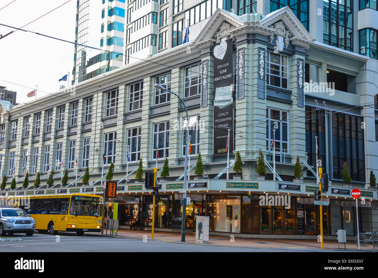 Lambton Quay Wellington City Centre Shopping Shops Stains