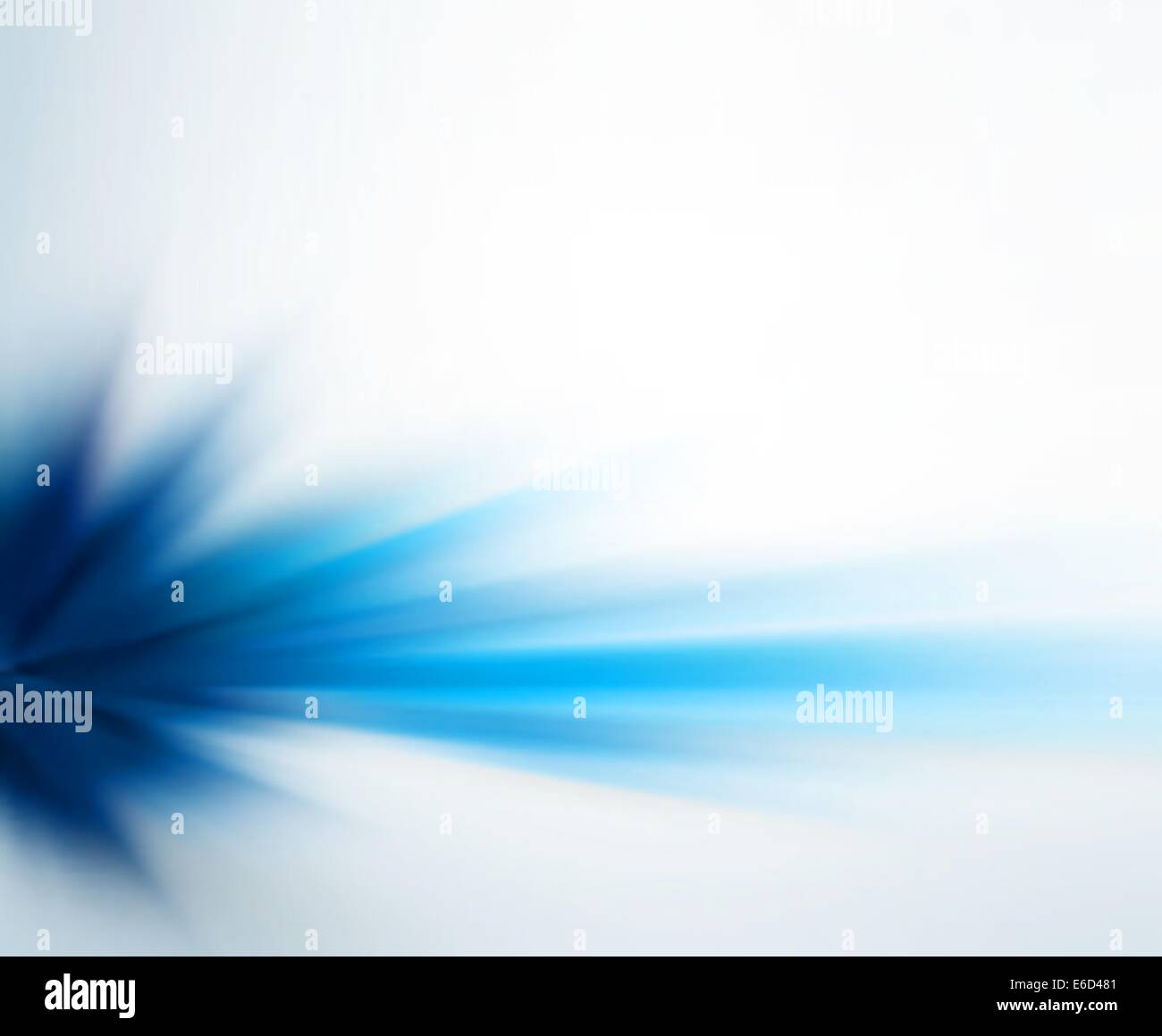 Abstract editable vector background of a blue motion blur made using a gradient mesh Stock Vector