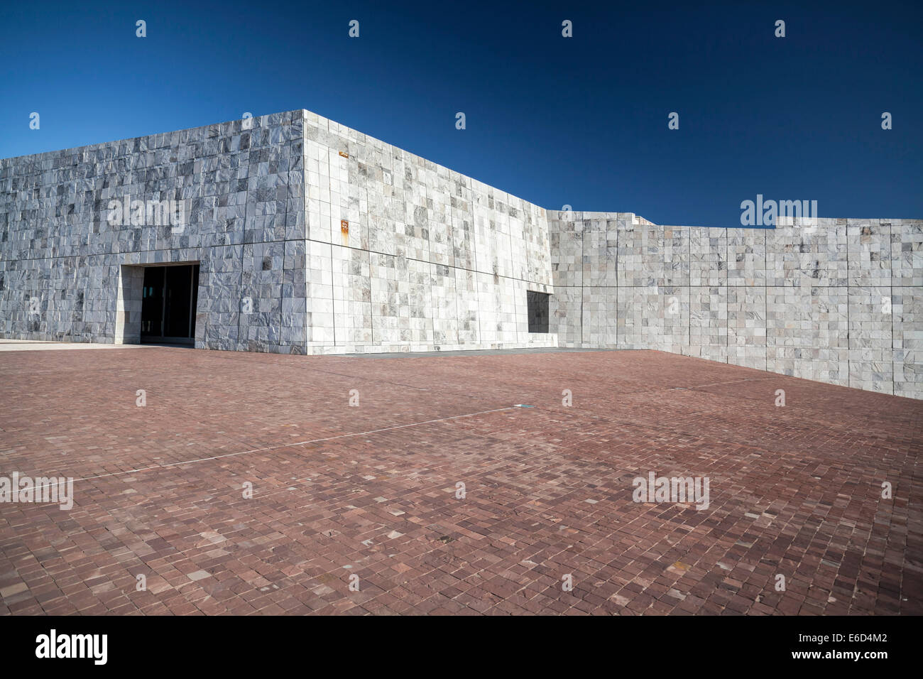 Santiago de Compostela. Cidade cultura galicia designed by Peter Eisenman Stock Photo