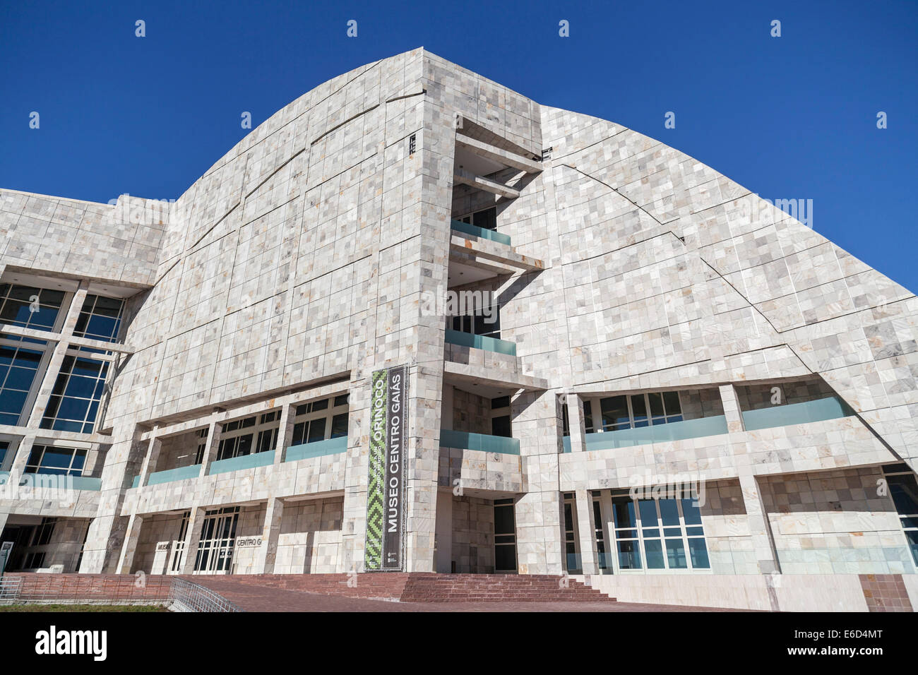 Santiago de Compostela. Cidade cultura galicia designed by Peter Eisenman Stock Photo