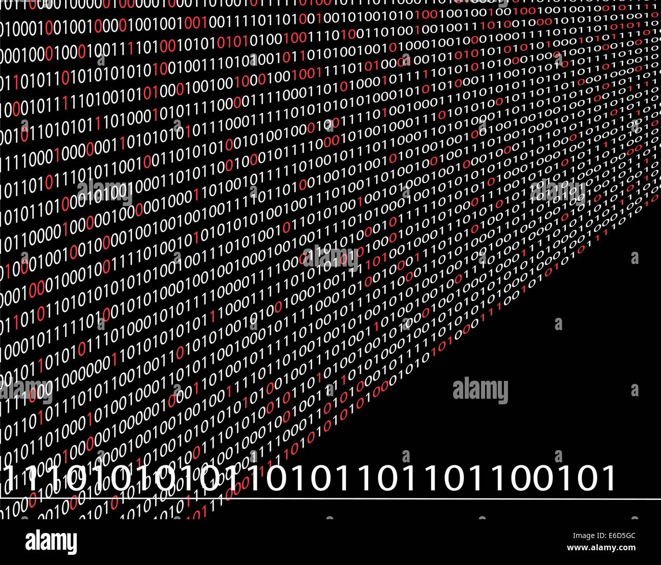 Editable vector illustration of a digital background Stock Vector