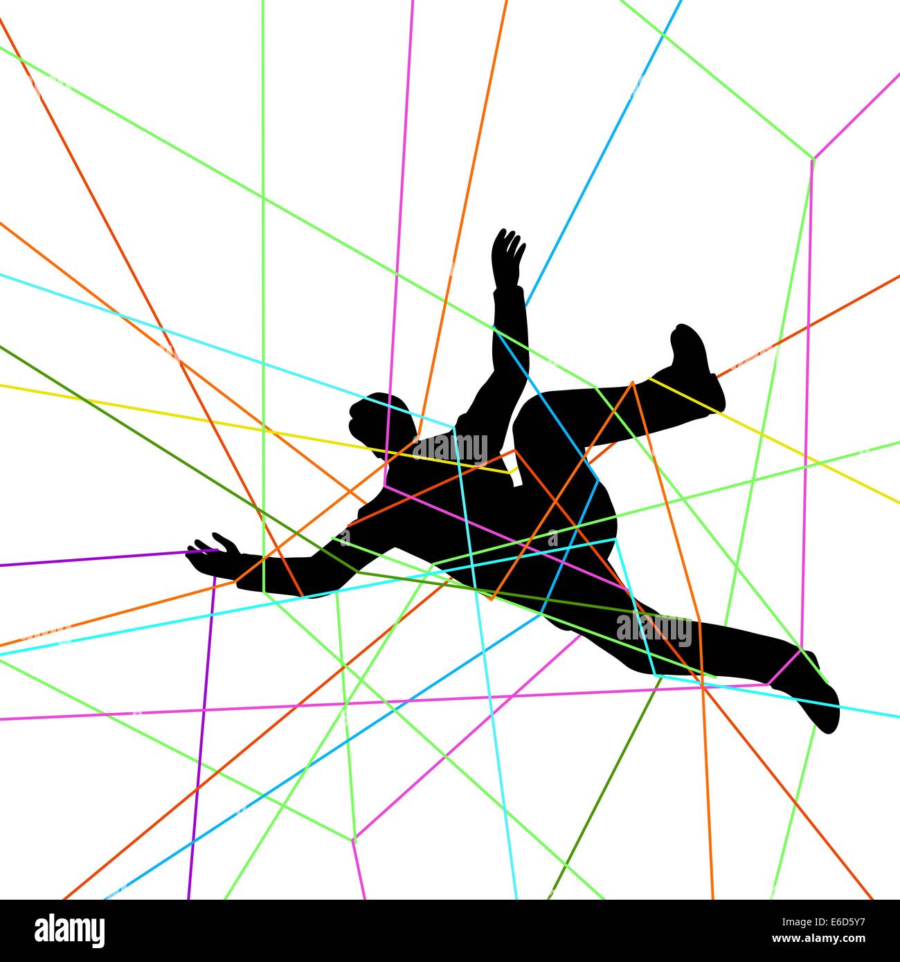 Tied threads Stock Vector Images - Alamy