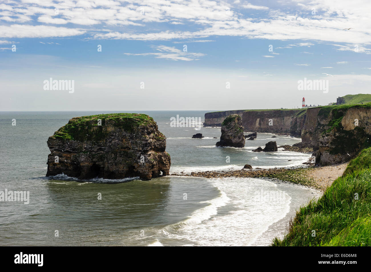 Marsden Rock Stock Photo