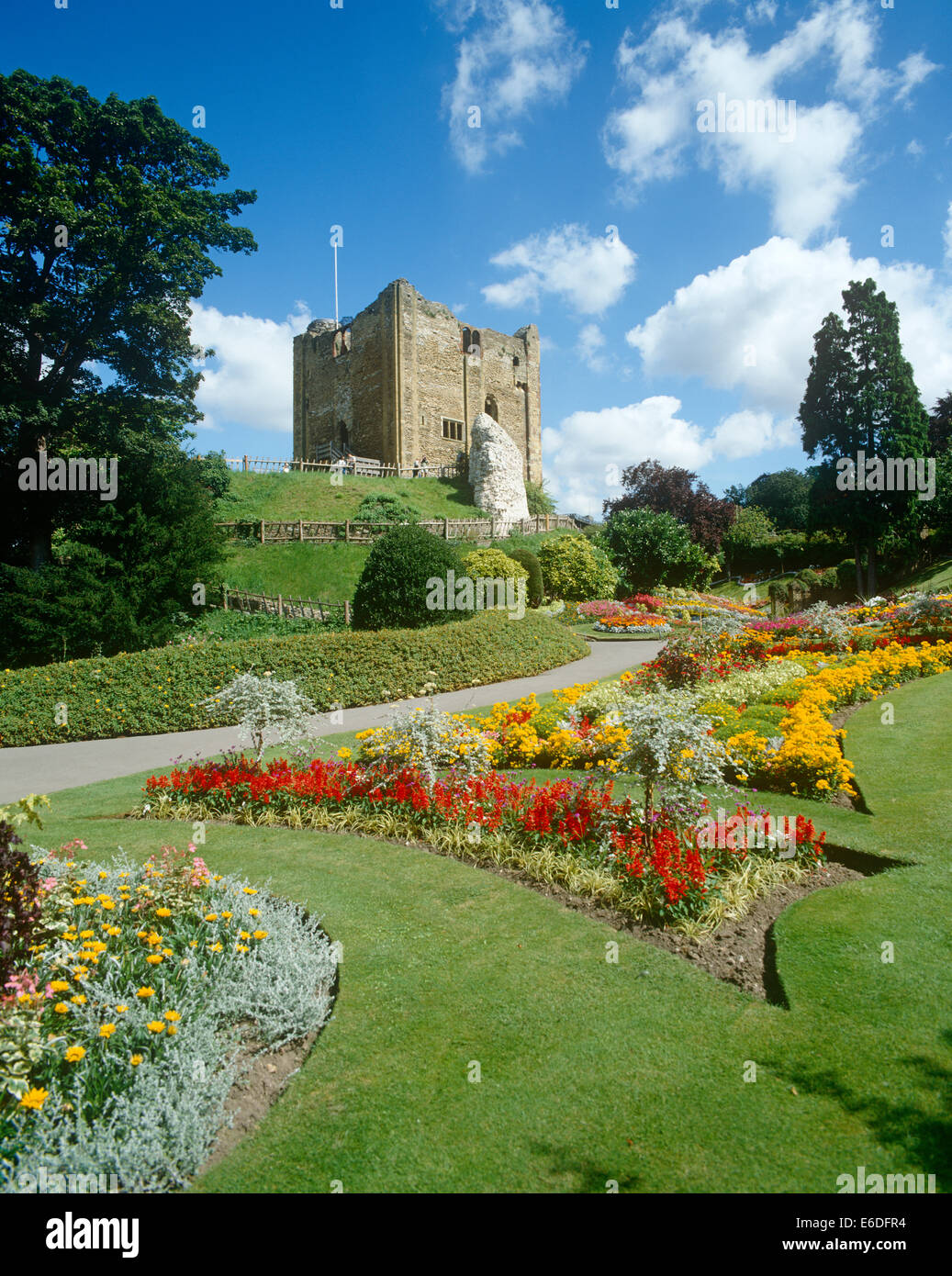 Guildford castle UK Stock Photo
