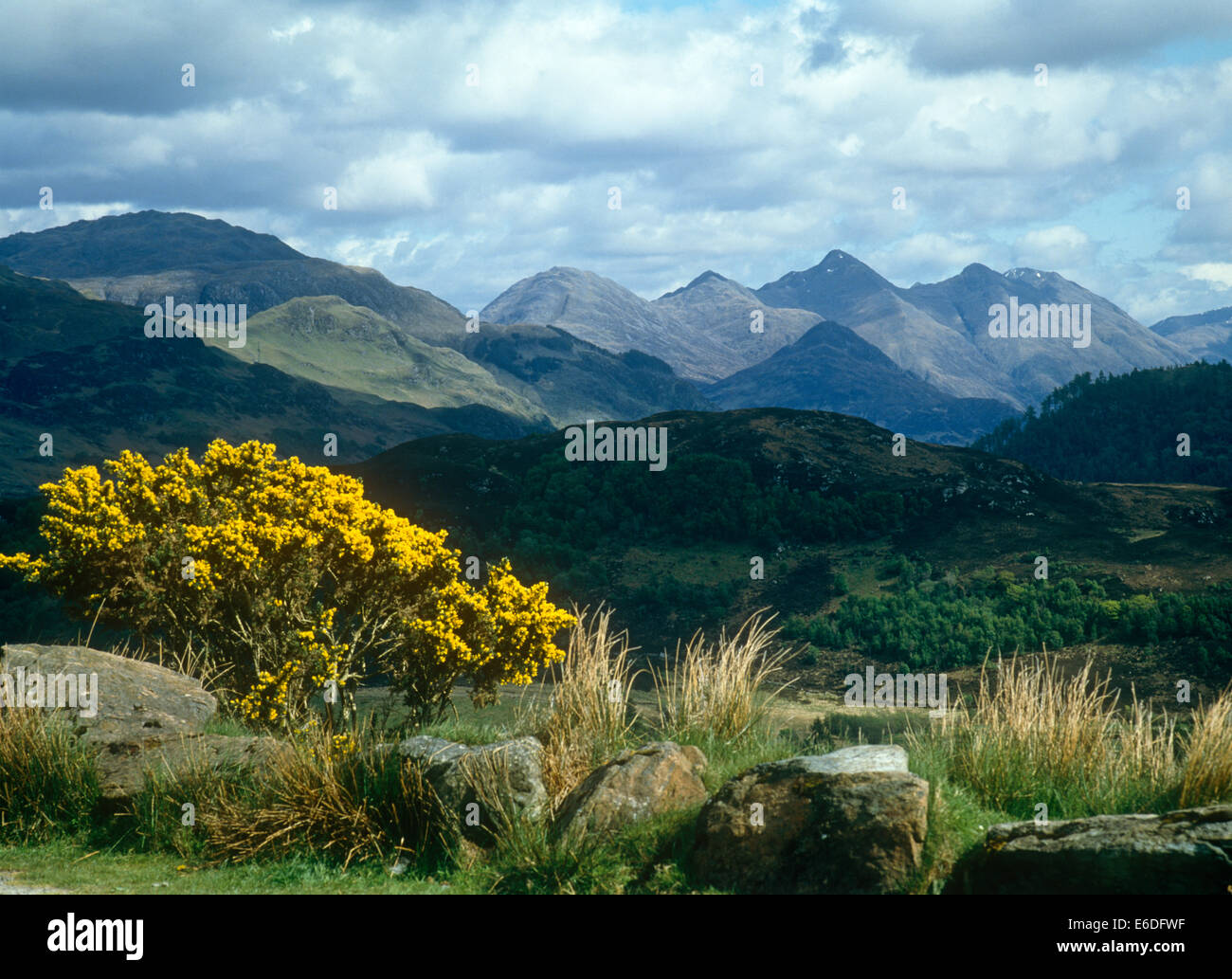 The Three sisters of Glencoe Western Highlands Scotland UK Stock Photo