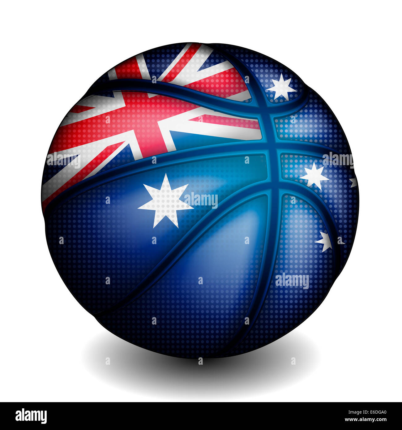 Australian basket ball, vector Stock Photo Alamy