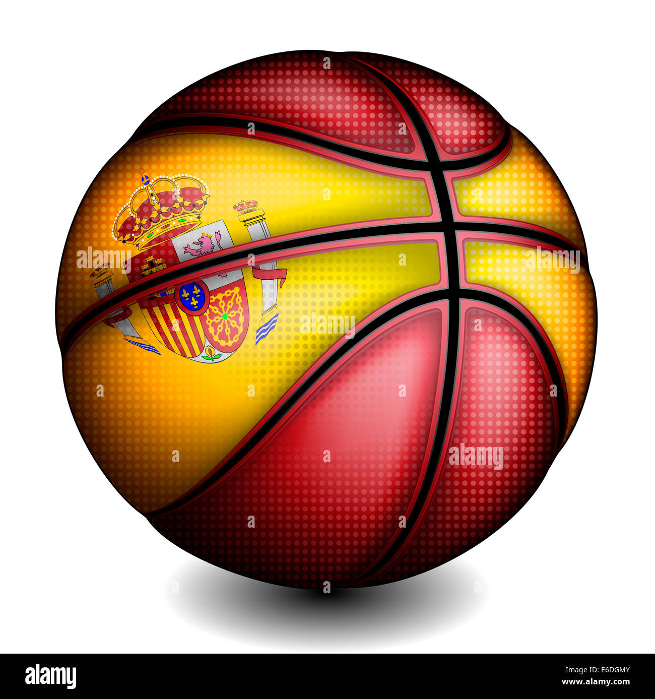 Spanish basket ball, vector Stock Photo Alamy