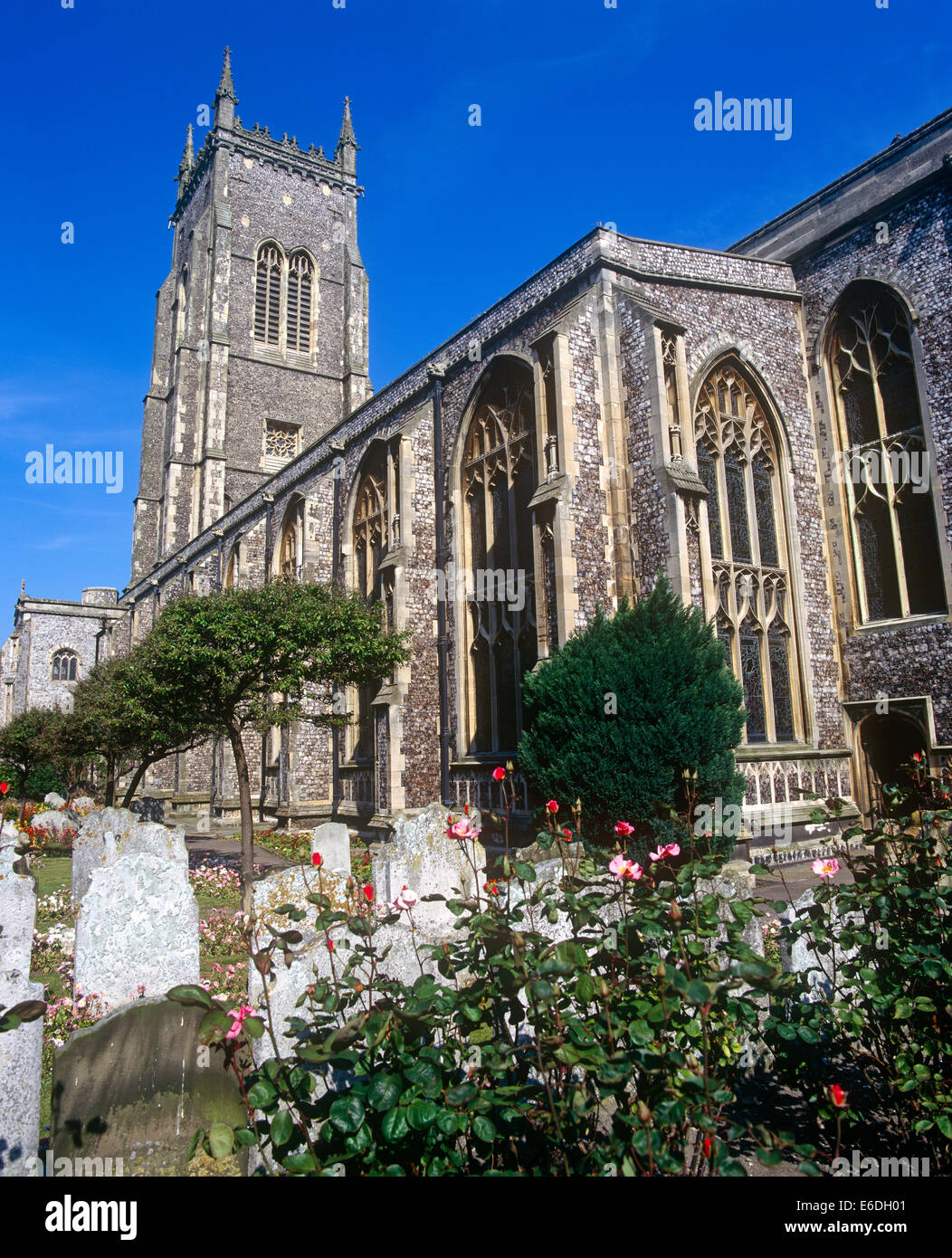 St Peter and St Paul's Church Norfolk UK Stock Photo