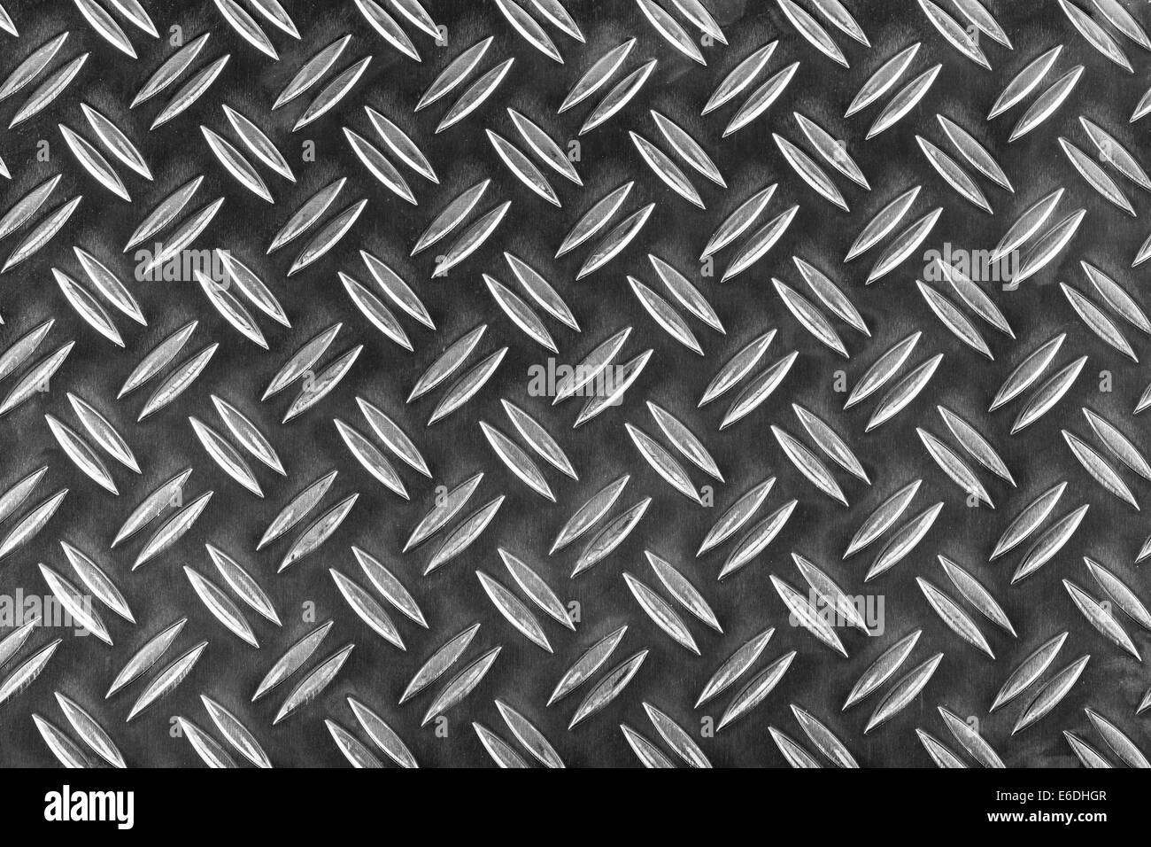 texture of a diamond plate Stock Photo