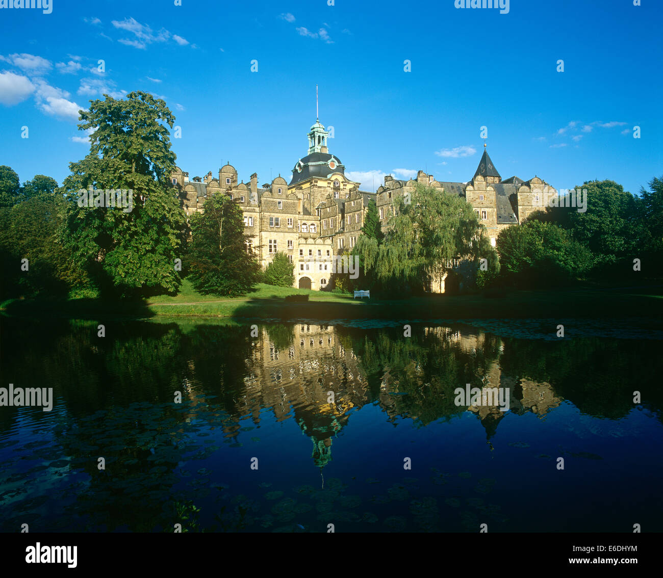 Weser Renaissance Residence Castle Lower Saxony Germany Stock Photo