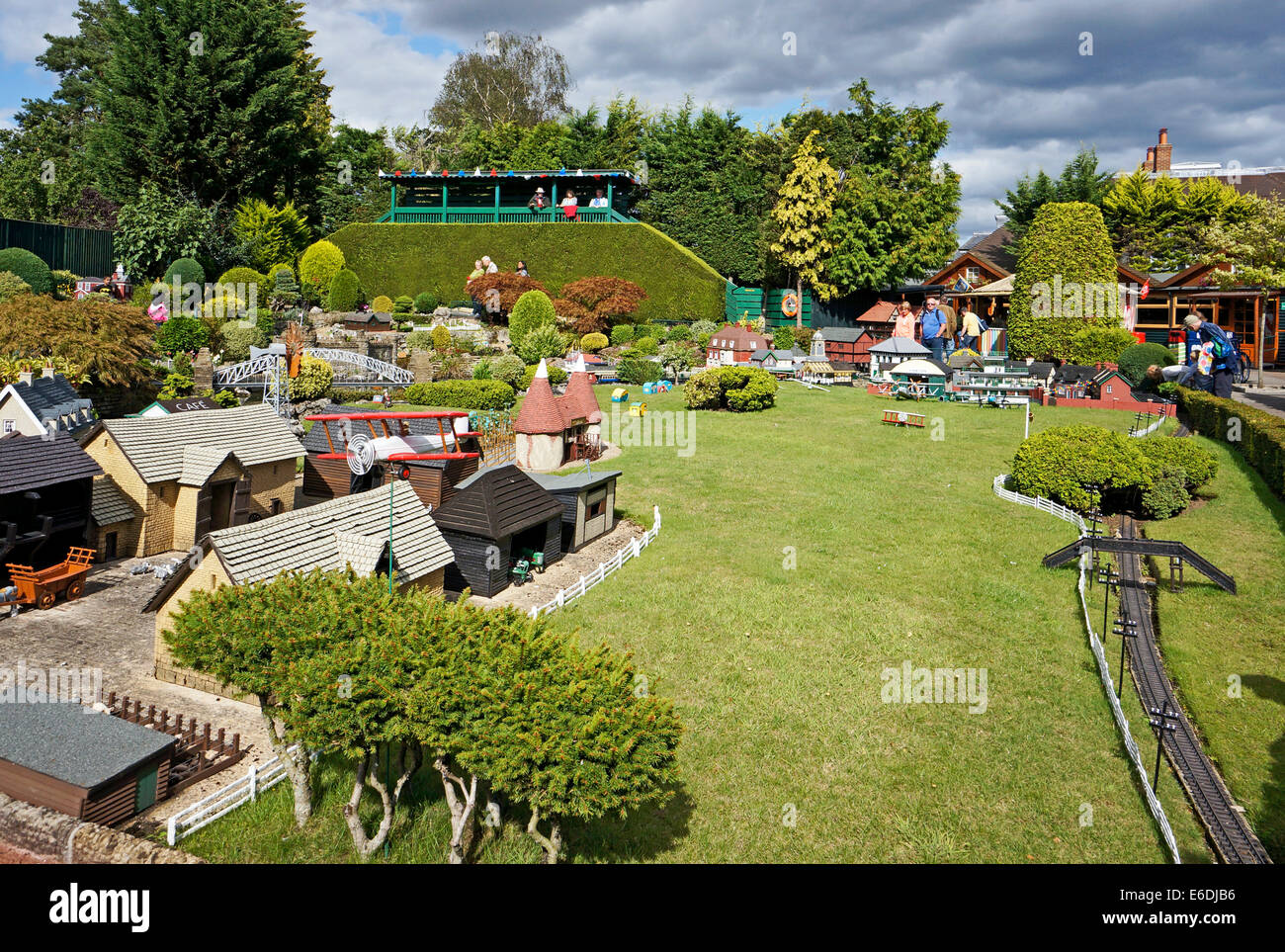 Airport and airplanes at Beconscot Model Village & Railway Beaconsfield