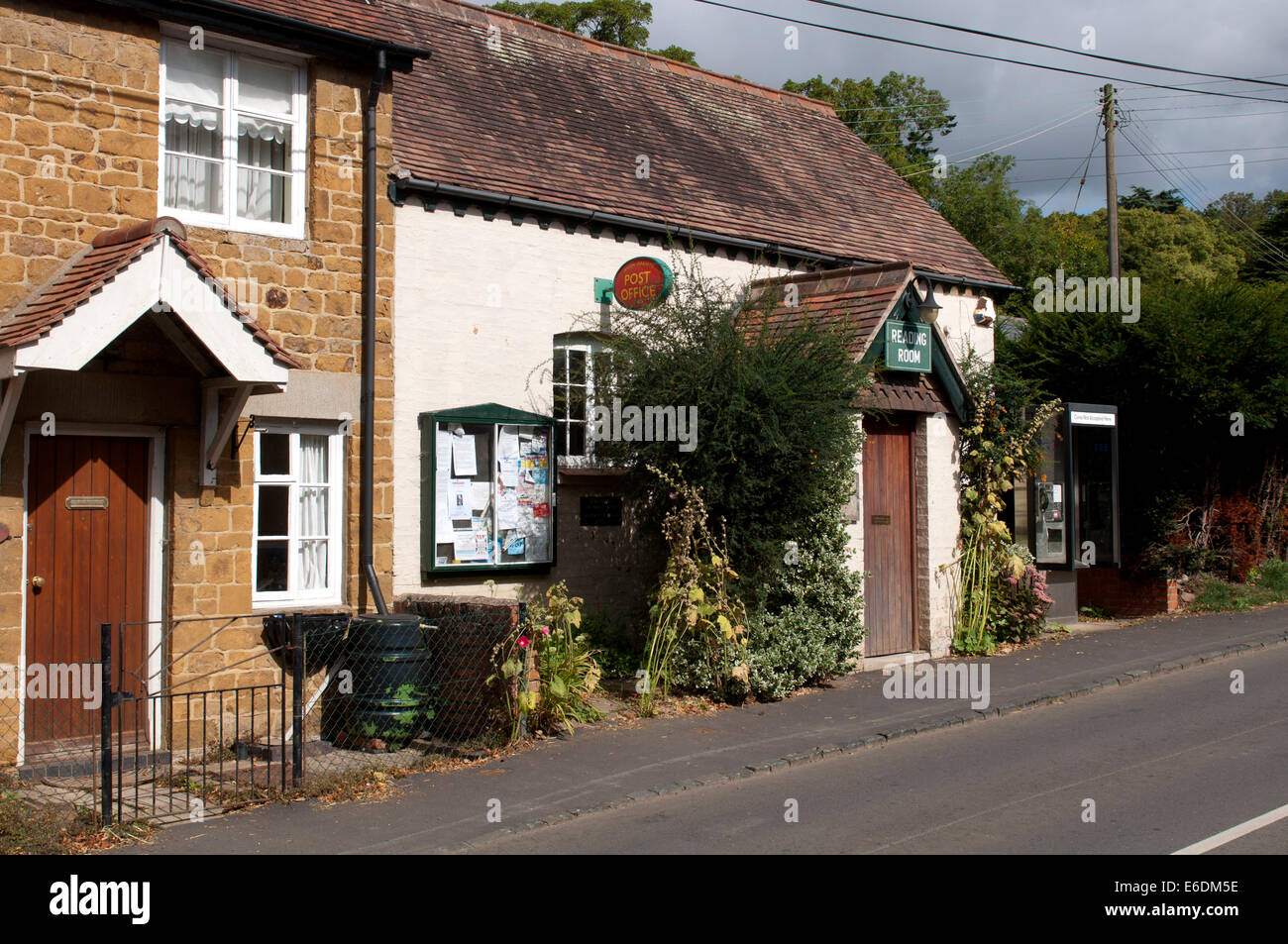 Avon Dassett village post office, Warwickshire, England, UK Stock Photo