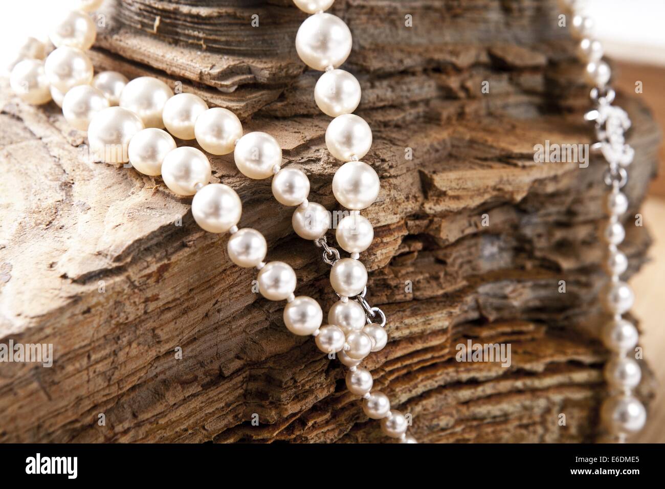Chanel pearl necklace hi-res stock photography and images - Alamy