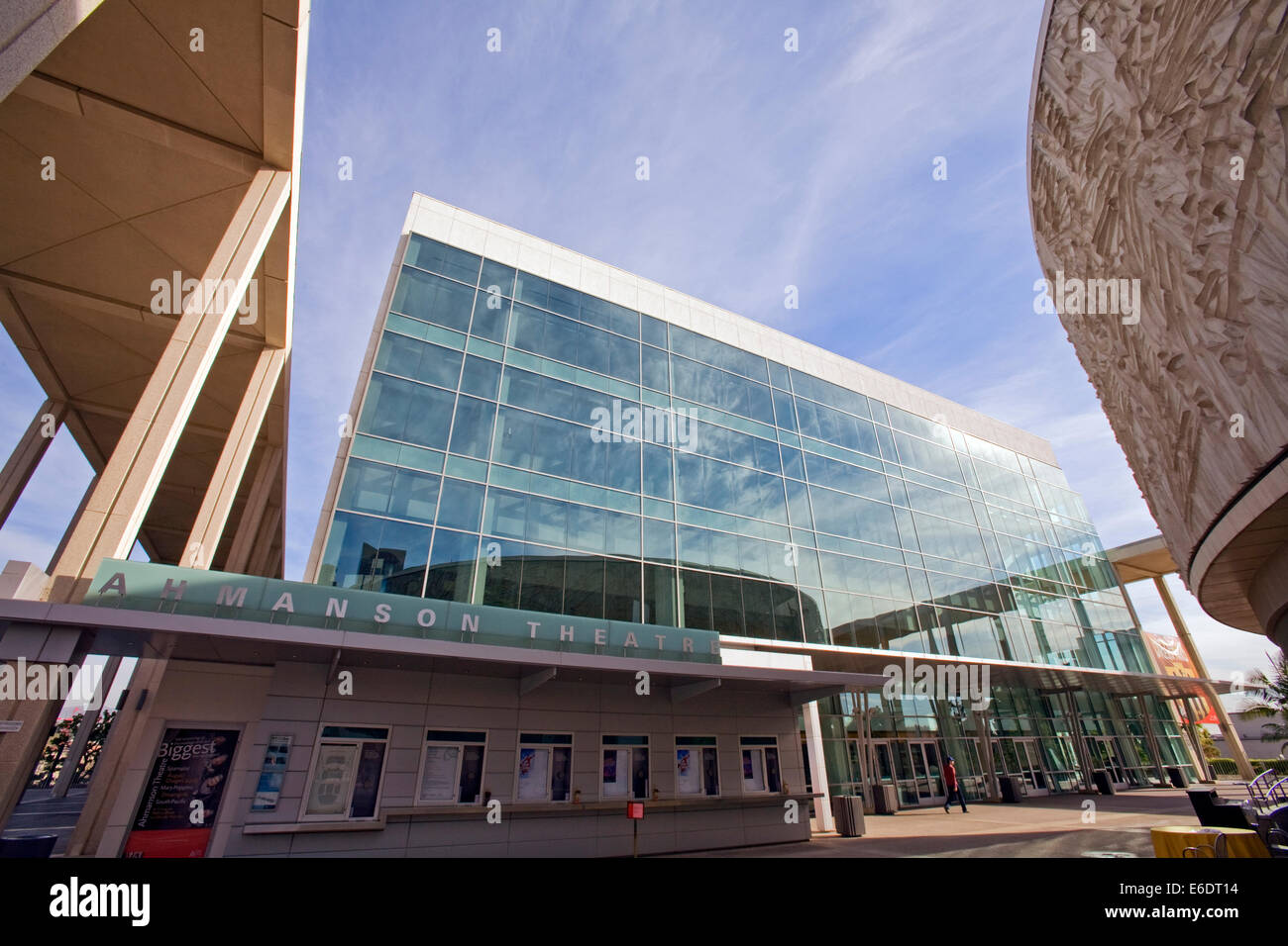 Ahmanson Theatre, Los Angeles Music Center, Grand Avenue, Downtown Los Angeles, California, USA. Stock Photo