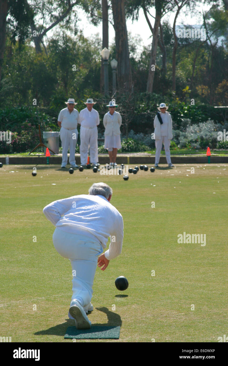 Lawn Bowling Usa Stock Photos & Lawn Bowling Usa Stock Images Alamy