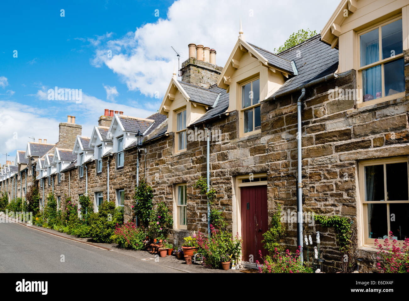 Traditional Scottish Village High Resolution Stock Photography and