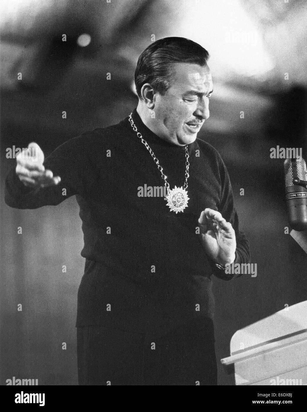 Adam Clayton Powell, Jr, American Politician and Pastor, Portrait, circa 1960's Stock Photo