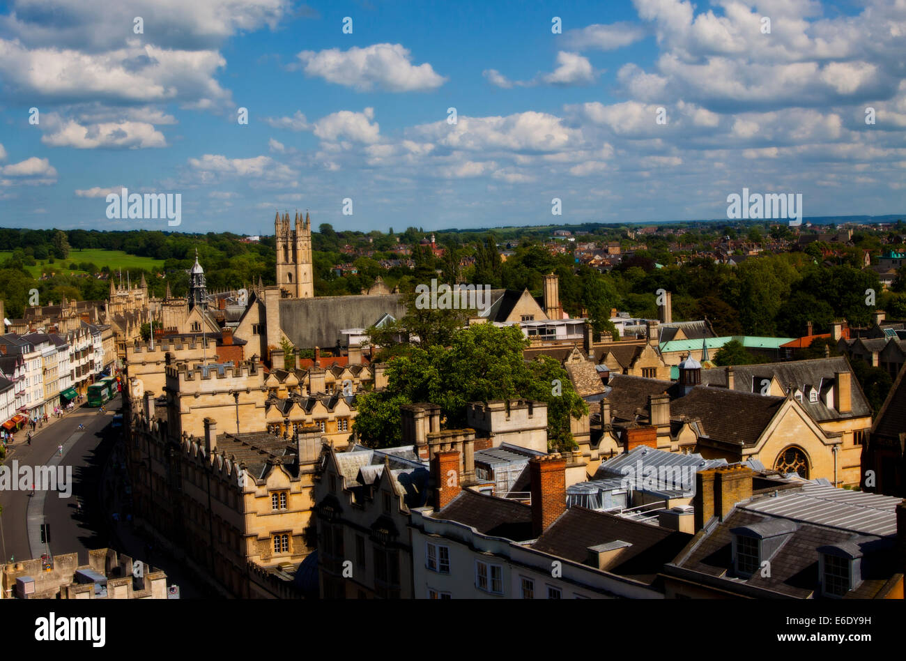 Oxford, England, UK, Landscape Stock Photo