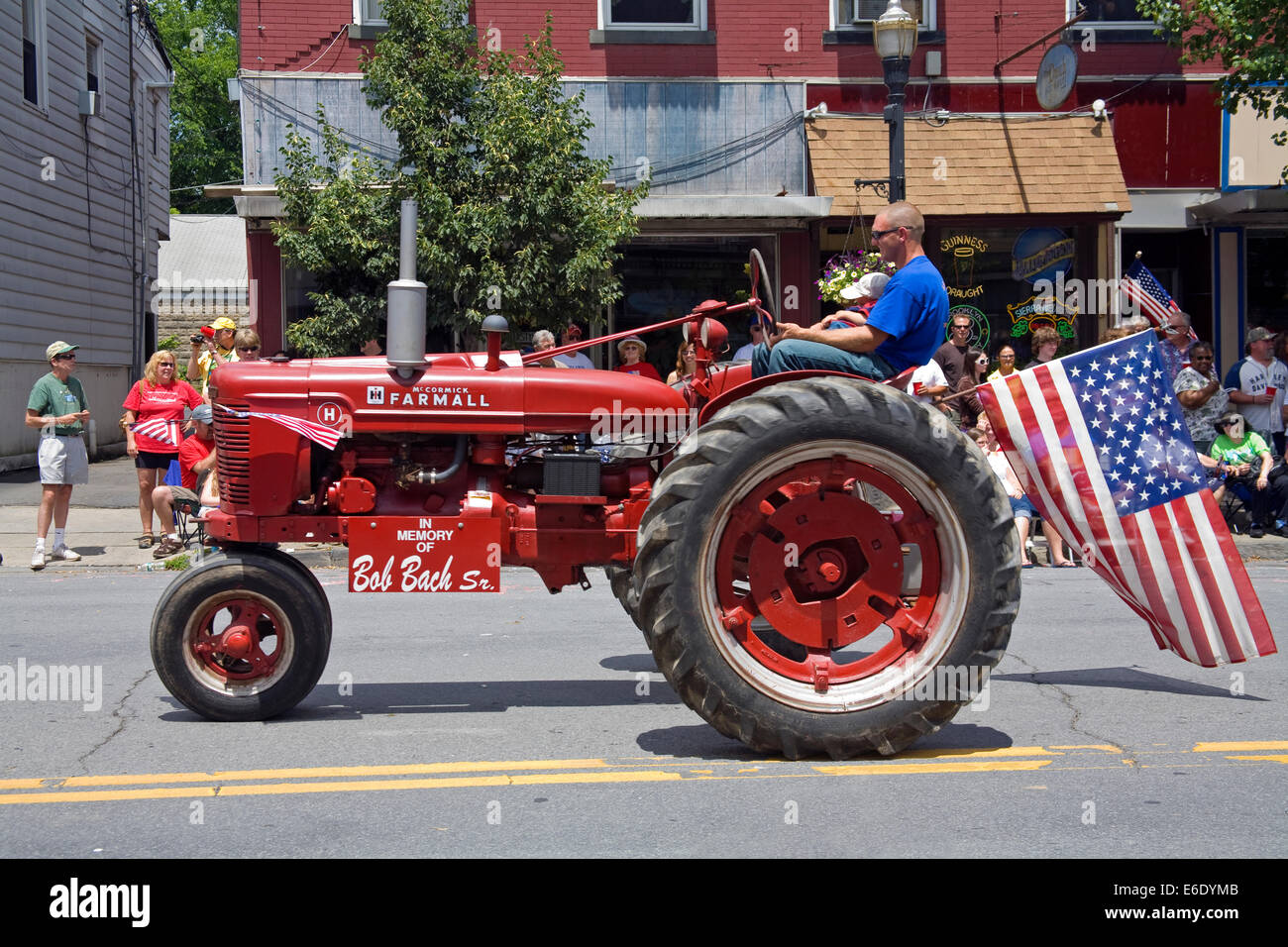 Fourth of July Parade, Saugerties, New York, USA Stock Photo Alamy