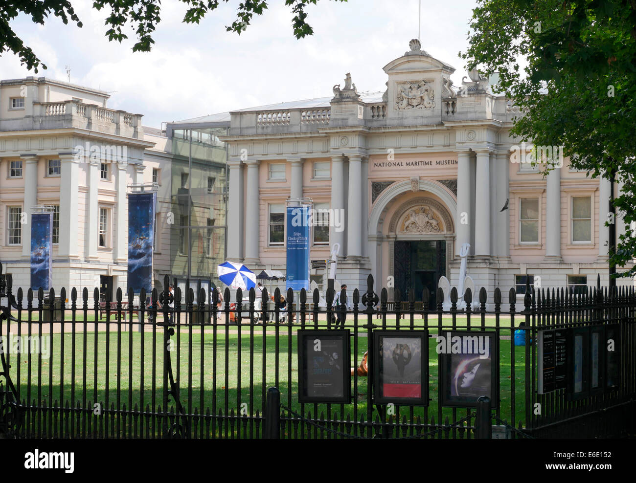 National Maritime Museum Greenwich London England Stock Photo - Alamy