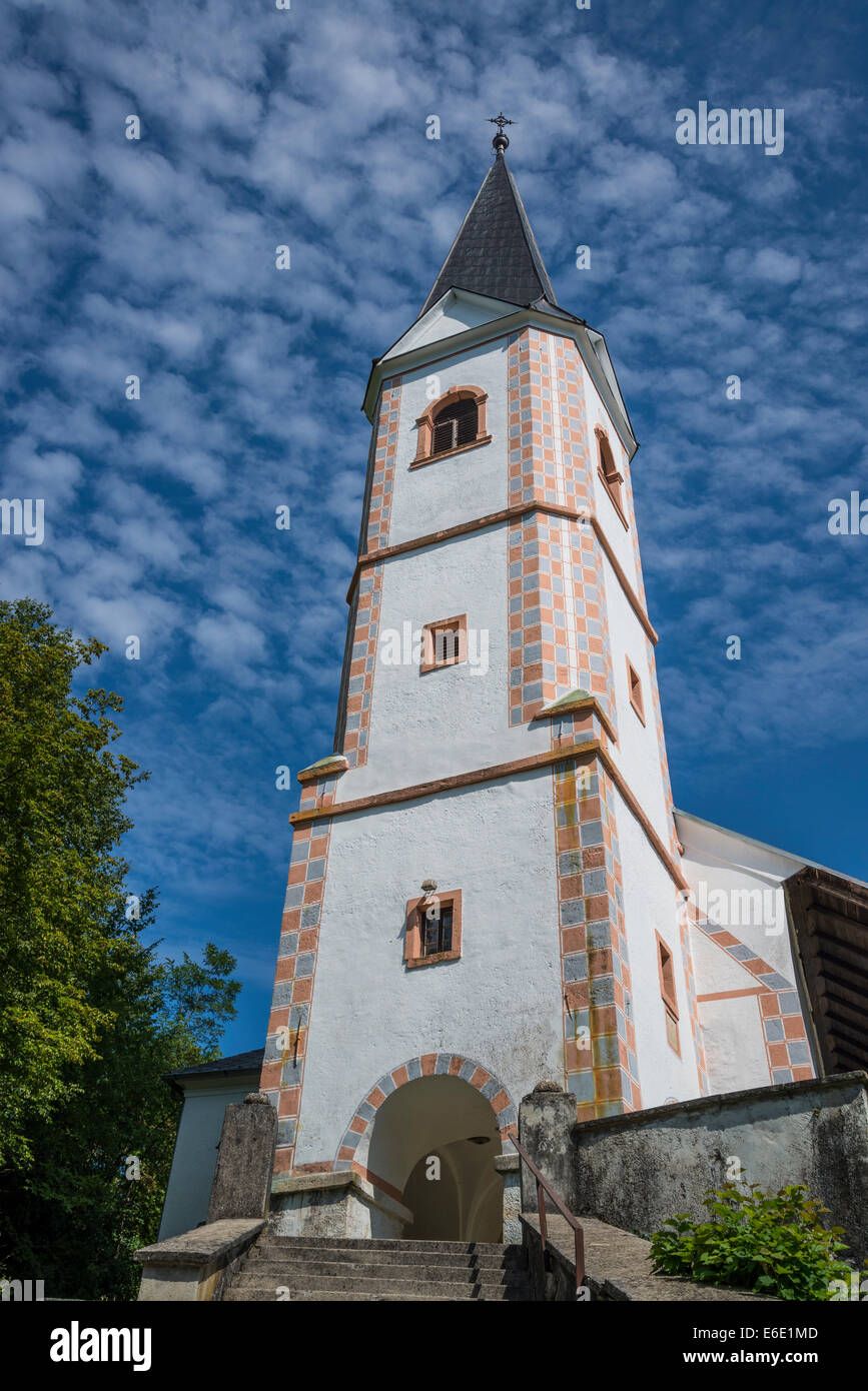 Church of Our Lady of Dol, 17th century Baroque church, Krasic, Žumberak, Croatia Stock Photo