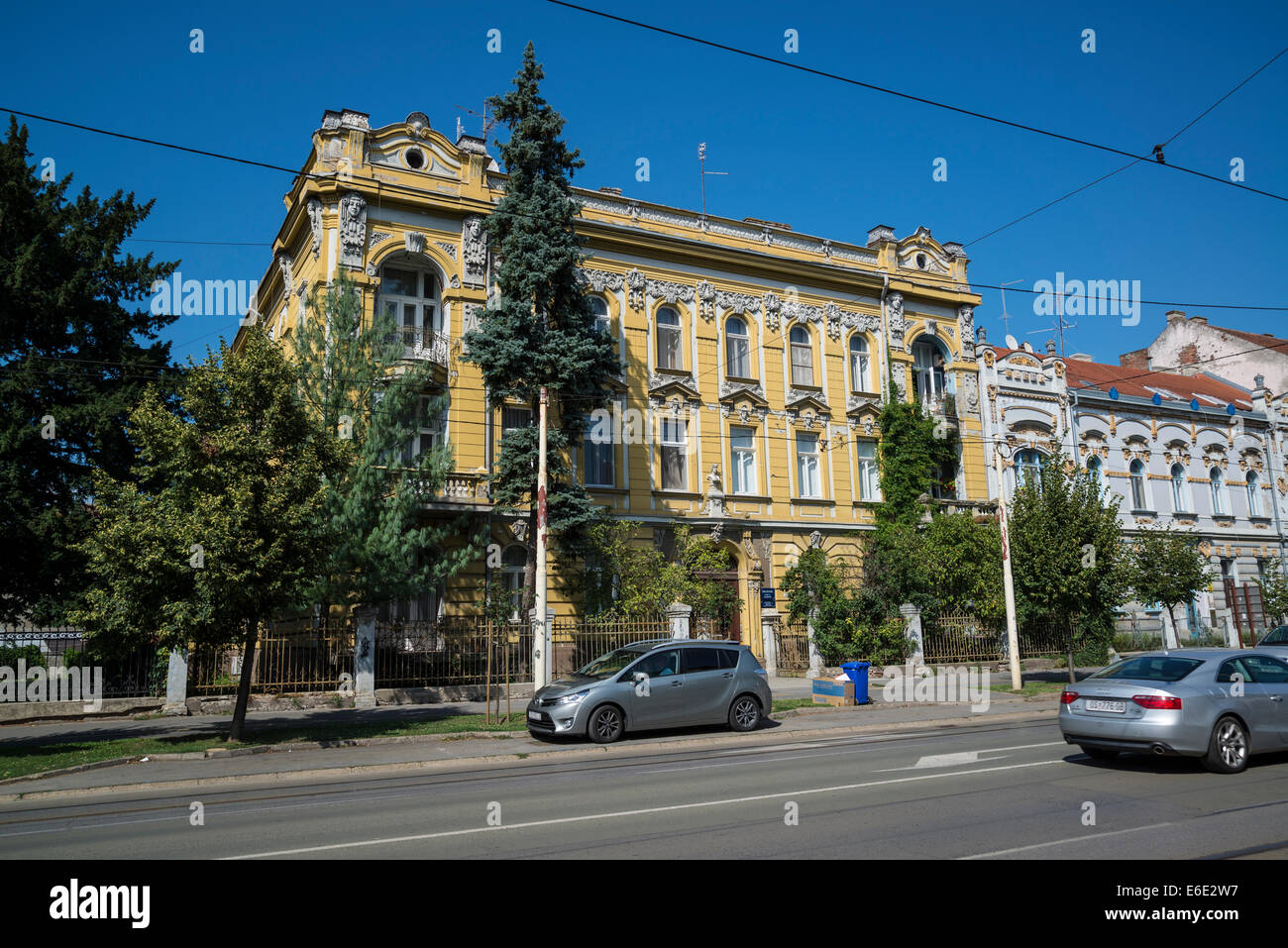 Kuća Povischill, Grand historic houses on Europska avenija street, Osijek, Slavonia, Croatia