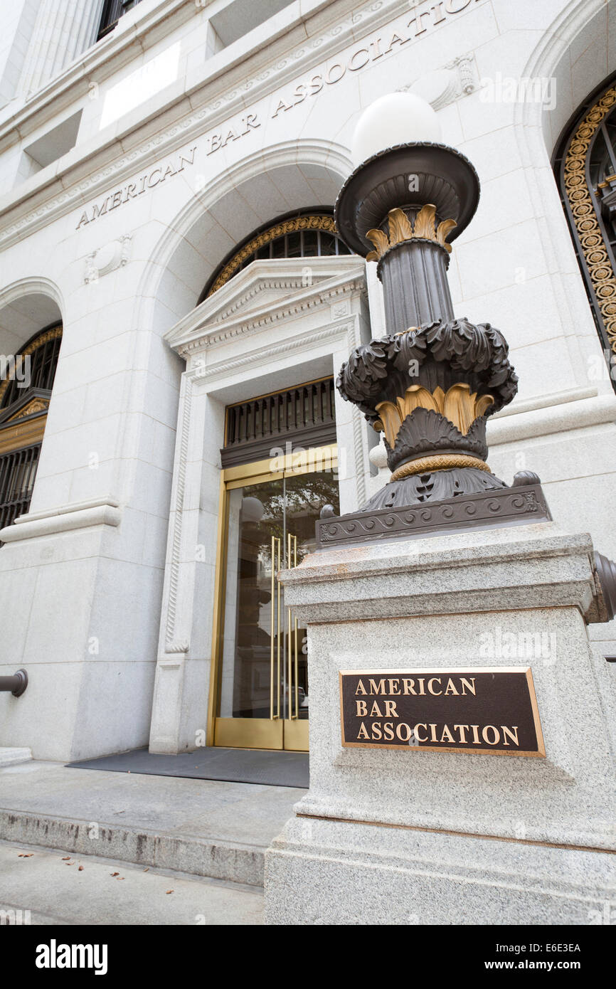 American Bar Association headquarters - Washington, DC USA Stock Photo
