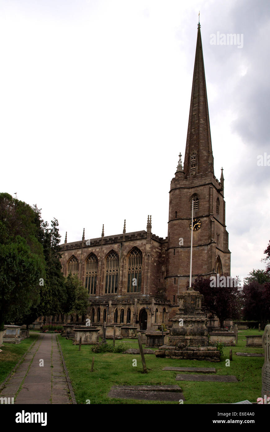 The Parish Church of St. Mary the Virgin and St. Mary Magdalen, Tetbury, Gloucestershire, UK Stock Photo