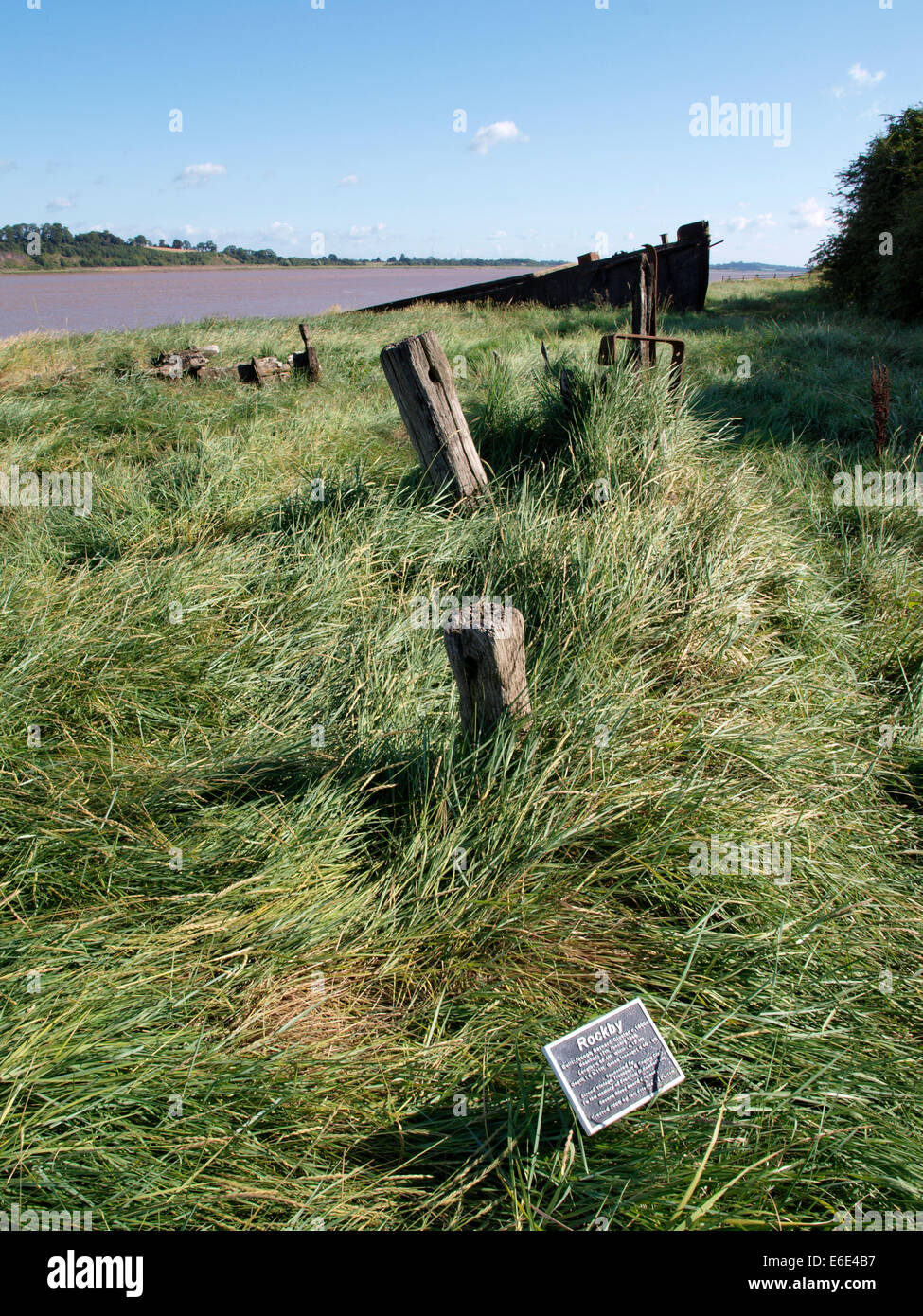 Purton ships graveyard, Unwanted vessels beached on the banks of the