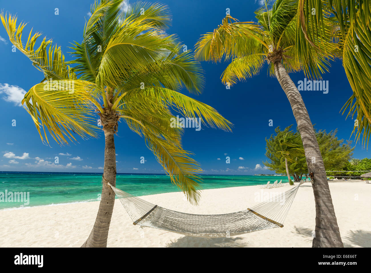 7 mile beach, Grand Cayman Stock Photo