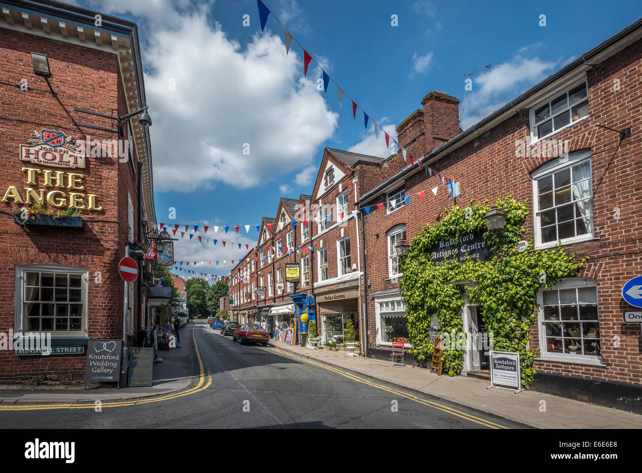 Knutsford Cheshire North West England. Constituency town of Chancellor of the Exchequer George Osborne M.P. Stock Photo