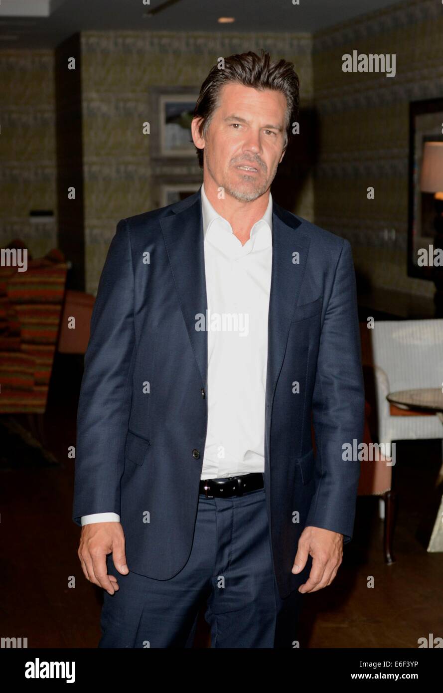 New York, NY, USA. 21st Aug, 2014. Josh Brolin in attendance for SIN CITY: A DAME TO KILL FOR Photo Opportunity, Crosby Street Hotel, New York, NY August 21, 2014. © Derek Storm/Everett Collection/Alamy Live News Stock Photo