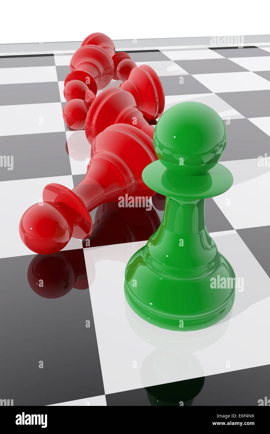 Chess piece - white pawn stock image. Image of chess, game - 6801245